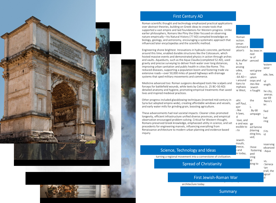 Month-to-month subscription: Receive history in the mail every month